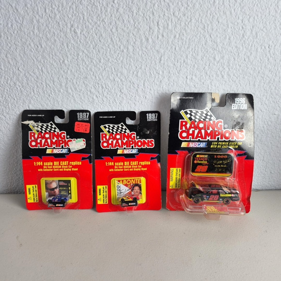 1997 Racing Champions NASCAR Diecast Kellogg's Terry Labonte Rusty Wallace Ernie - Picture 1 of 9